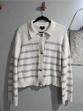 LINE THE LABEL 100% COTTON Button Cardigan